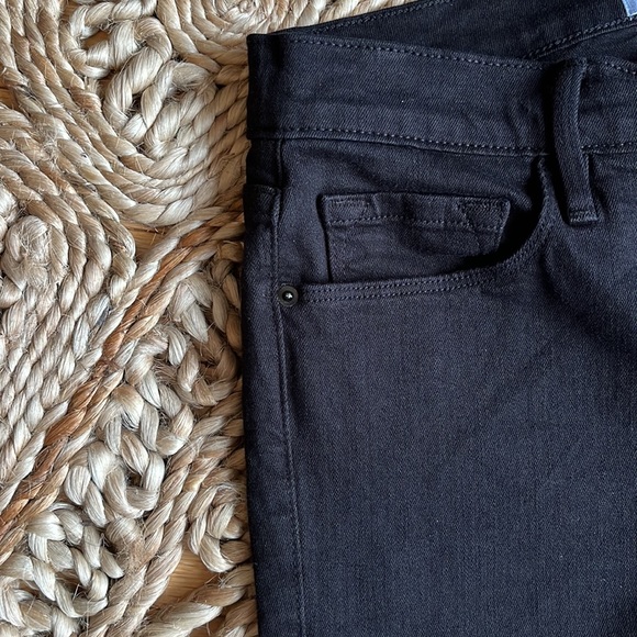 FRAME Le Skinny De Jeanne Raw Stagger Mid Rise Cropped Skinny Jeans 27 - Picture 6 of 10